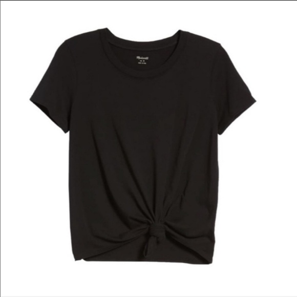 Madewell Knot Front Tee - Picture 3 of 4